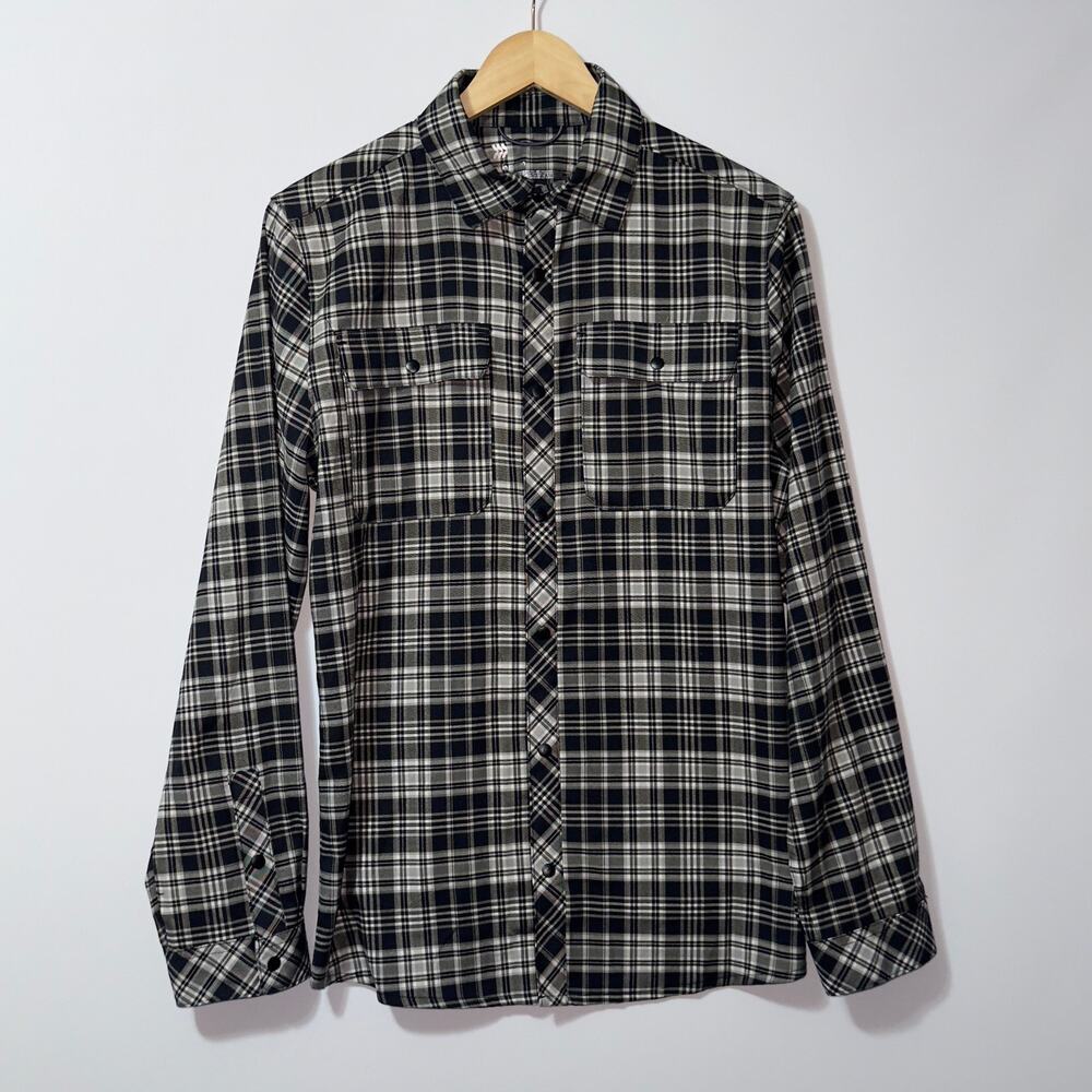 All in Motion Button Up Long Sleeve Shirt mens Size small
